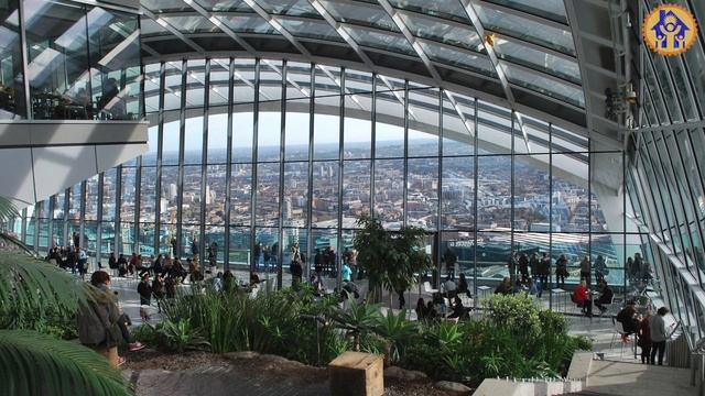The Sky Garden. Небесный сад #thingstodo_LondonFamilyFun #урокианглийскогоонлайн_LondonFamilyFun