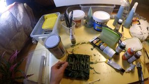 КАК ЗАДЕКОРИРОВАТЬ ВЛАЖНУЮ КАМЕРУ ??? ДЕКОРАТИВНОЕ УКРЫТИЕ ДЛЯ ЭУБЛЕФАРА СВОИМИ РУКАМИ #4