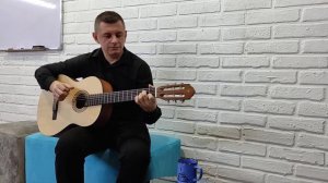 Пол года плохая погода на гитаре. Песня из фильма Мэри Поппинс. Непогода.