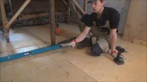 Фанера. Выравниваем кривые полы, технология