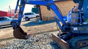 Экскаватор Мицубиси мм20сR / гидролиния через доп секцию