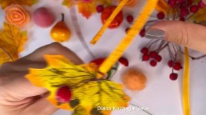 Ободок на осенний бал! Своими руками #осеннийбал #своимируками #diy