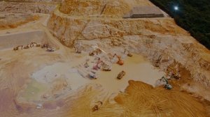 Око Сахары Очередной Карьер, Ядерный удар или все-таки "ветер надул" [Ложь Историков]