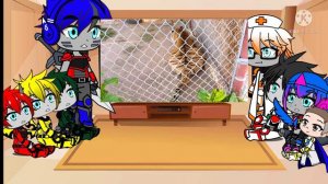 Реакція автоботів ( Трансформери) із гача лайф на Скай топ про тигрів