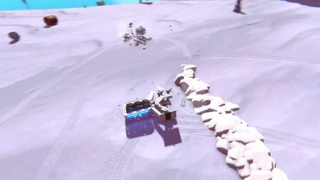 We Battled Abominable Snowmobiles with GIANT SNOWBALL Cannons! (Trailmakers Multiplayer Gameplay) смотреть онлайн