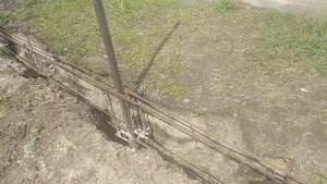 Строительство забора со штакетника со столбиками из клинкерного кирпича