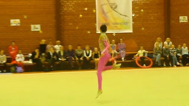 Лазарчук Дарья 1997 г.р.,обруч Юный Гимнаст 2010 смотреть онлайн