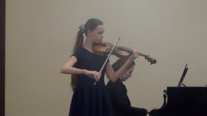 Fritz Kreisler Andantino in the Style of Martini Крейслер Андантино Елизавета Смекалова