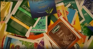 Большое письмо с обмена из Нидерландов.  Более 179 пакетиков Липтон.