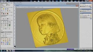 Создание рельфа головы с фото в ArtCam (HD Rus)