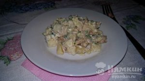 Салат из куриной грудки
