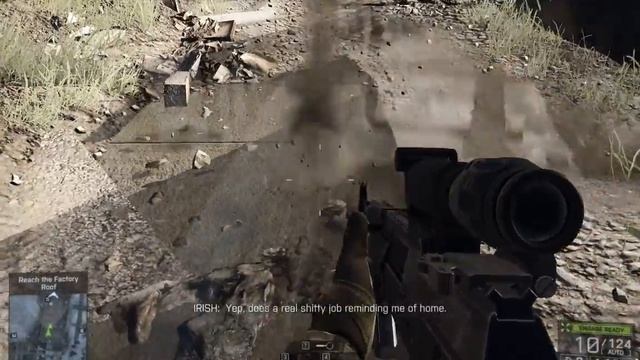 Battlefield 4 Gameplay with Framerate per Second Counter on a AMD System смотреть онлайн