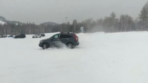 Drifting Honda CR-V. Дрифт Хонда СР-В. K24Z4. 2008 .