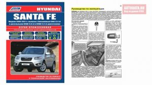 Руководство по ремонту Hyundai Santa Fe с 2009 бензин, дизель