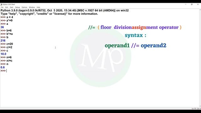 #52 Python Assignment Operators In Telugu Part 2 | Operators In Python In Telugu | #pythontelugu