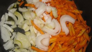 Рыба с овощами в мультиварке