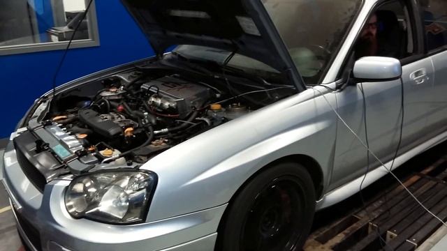 2004 Subaru WRX STi Turbo Dyno Pulls  Minnesota AWD Dynojet MAPerformance