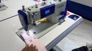 Как работает промышленная  прямострочная швейная машина SHUNFA S310
