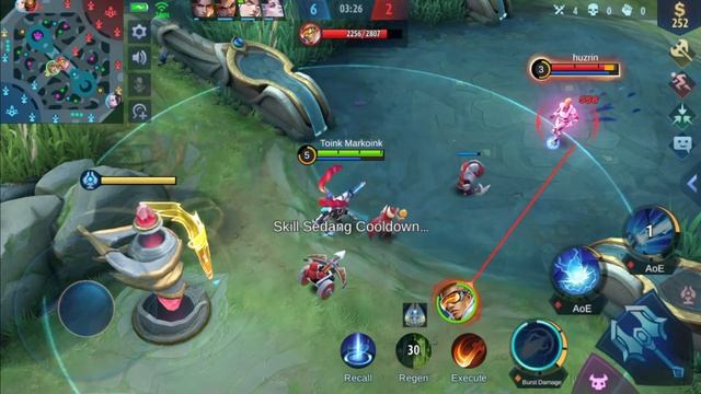 Layla Skin Epic Saber Breacher MVP Legendary Warrior II Road To Mythic Mobile Legends