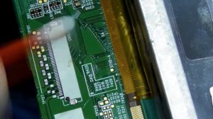 замена разъема матрицы ноутбука