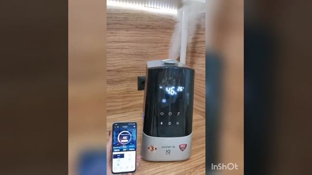 Увлажнитель воздуха Polaris PUH 2300 Wi-Fi IQ Home. Моментальный отклик, управление в IQ Home смотреть онлайн
