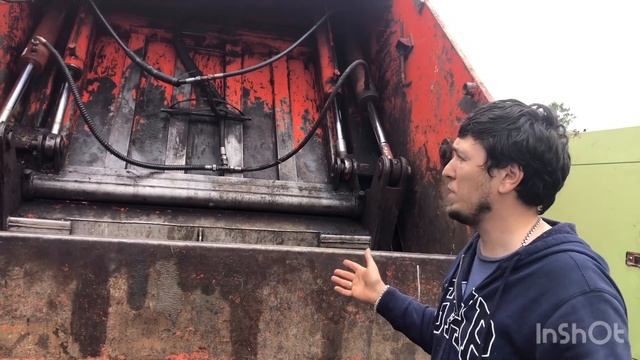 Ремонт гидравлики на КО-440В мусоровоз АО Коммаш Арзамас, замена гидроцилиндр