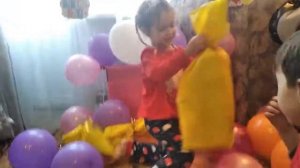 День Рождение,4 года!УРА!!!Куча подарков/РАСПАКОВКА,что же внутри,SURPRISE!СЮРПРИЗ!КУКУЗУМБА