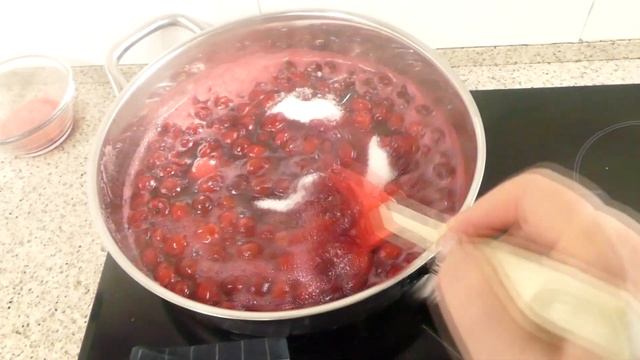 Самый вкусный густой вишневый джем за 20 минут! Без загустителей! Только вишня и сахар!