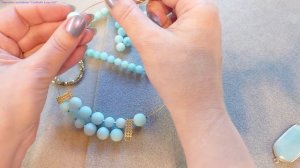 Как соединить две части Мемори проволоки? Колье мастер класс. Украшения своими руками.