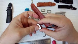 КАК ЗАМЕНИТЬ КЛИПСУ, ПРЯЖКУ НА РЕМЕШКЕ ЧАСОВ