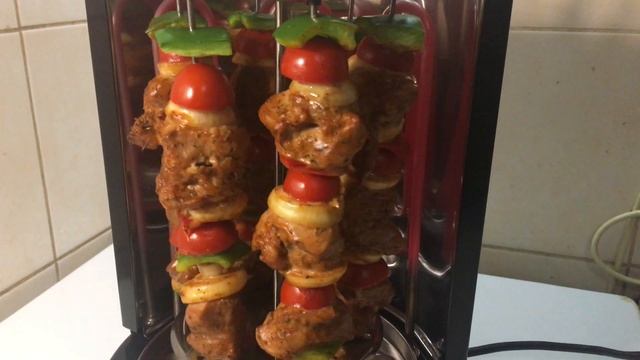 Правильная электрошашлычница- отличные шашлыки зимой на кухне!