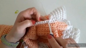 Вязание крючком #6 Пальто для девочки/ часть 2