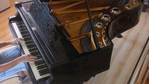Видеозапись, потревоженная любопытным котёнком (piano music)