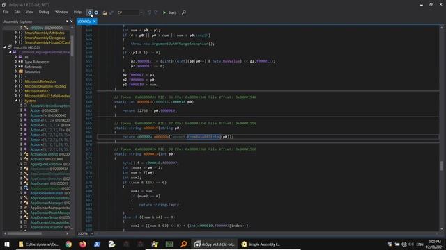 Deobfuscation SmartAssembly 8+ and recreating Original Module SAE+DnSpy