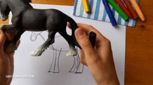 Как нарисовать лошадь