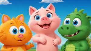 Котёнок Кордэ и друзья | Друзья готовят город к празднику | Песни и мультики для детей | Друг свинка