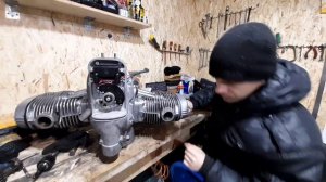 Сборка двигателя мотоцикла Урал. Часть 7 - последние штрихи и первый запуск!