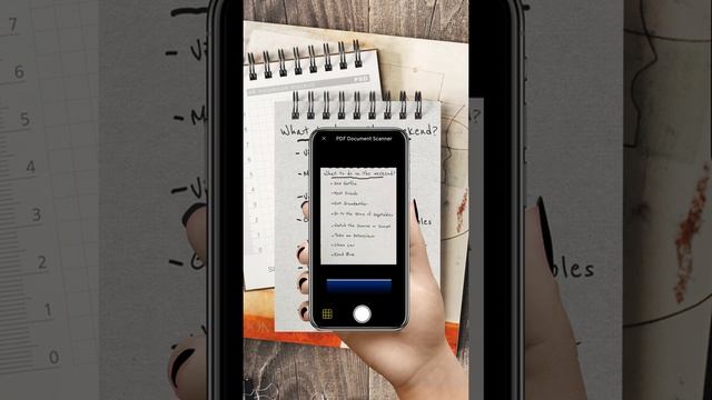 Convert photo to pdf on iphone