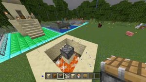 САМАЯ ПРОСТАЯ ЛОВУШКА С СУНДУКОМ Майнкрафт