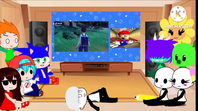 Fandoms & My OCS React To Mario React to Nintendo Memes 8 смотреть онлайн