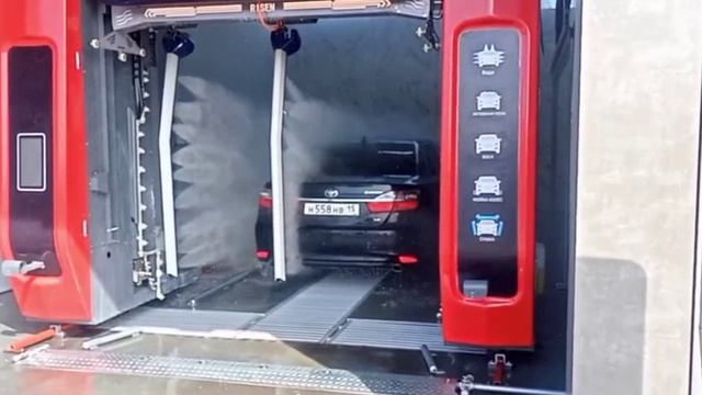 Бесконтактная автомойка портального типа во Владикавказе