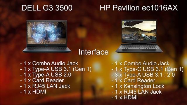 DELL G3 3500 vs HP Pavilion Gaming 15 - EC1016AX смотреть онлайн