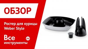 Обзор ростера для курицы Weber Style