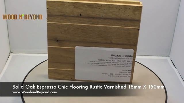 Solid Oak Espresso Chic Flooring Rustic Varnished 18mm X 150mm смотреть онлайн