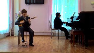 Домра. И.Дунаевский "Песенка о капитане", П.Суарес "Испанский танец". Ю.Серов, Барнаул