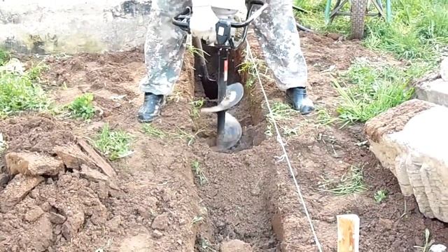 траншея под фундамент своими руками смотреть онлайн