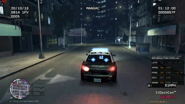 LCPD:FR Liberty City Police Patrol: Ford Interceptor Federal Signal Valor смотреть онлайн