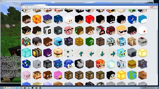 INFINITE CUSTOM MINECRAFT HEADS in 1.8.4! смотреть онлайн