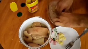 Закуска из свинных шкурок. Рецепт для бутербродов