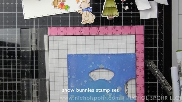 Snow Bunnies Reveal Wheel (Lawn Fawn) смотреть онлайн